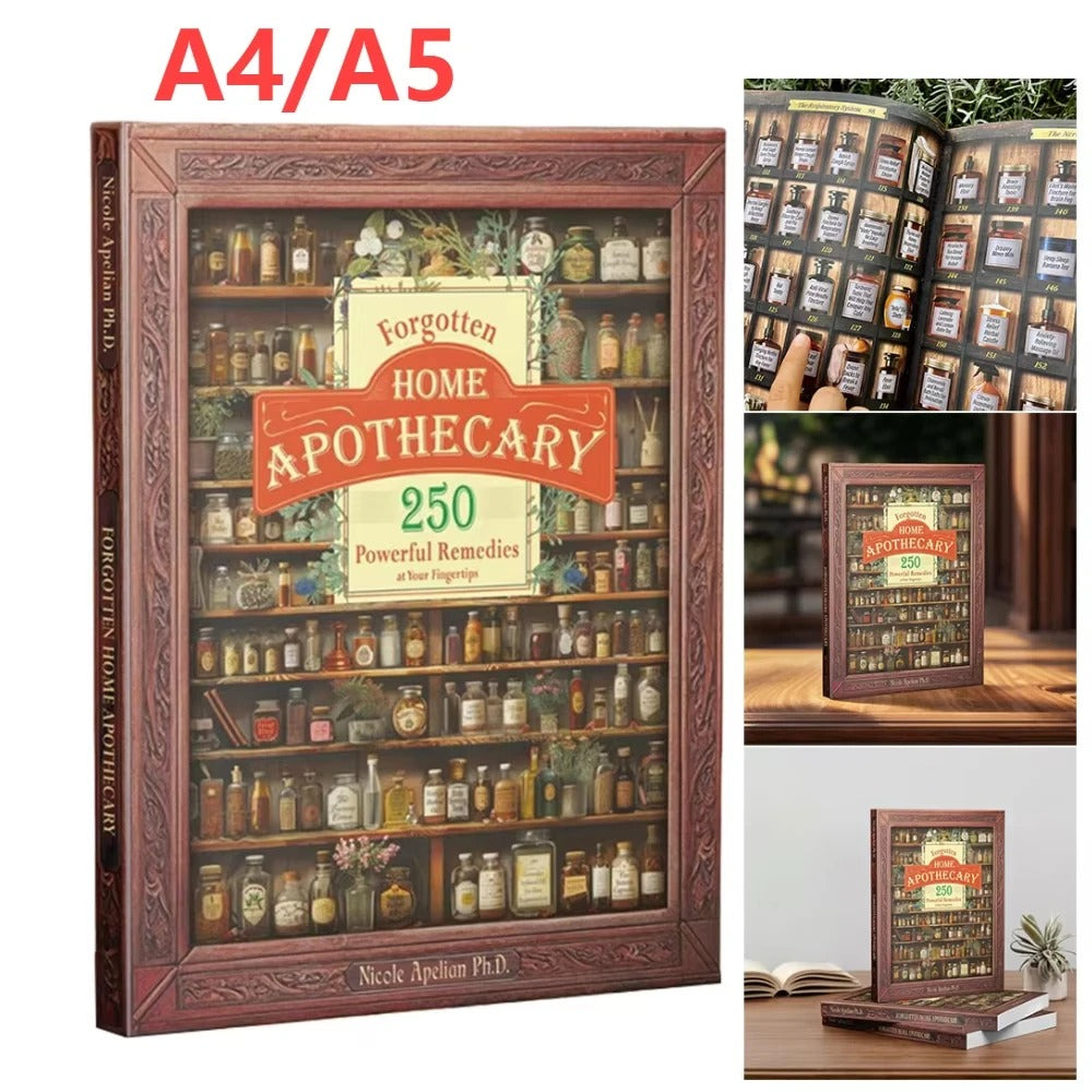 Original Forgotten Home Apothecary Book 250 Powerful Remedies