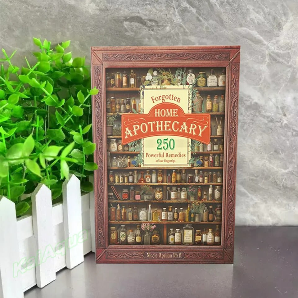 Original Forgotten Home Apothecary Book 250 Powerful Remedies