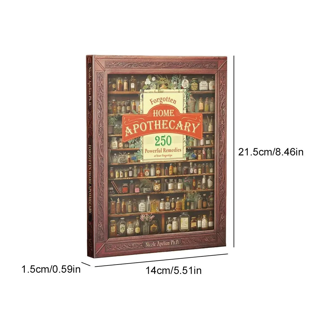 Forgotten Home Apσthecary - Lost Book of Herbal Remedies - The Holistic Guide
